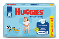 HUGGIES PROTECT PLUS X48 XXXG 