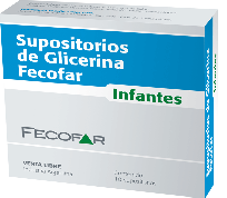 SUPOSITORIOS GLICERINA FECOFAR INFANTES X 10 SUP