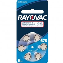 RAYOVAC AUDIOLOGIA 675 X6