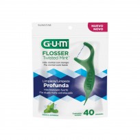 GUM HILO DENTAL CON MANGO DESCARTABLE TWISTED MINT X40