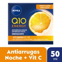 NIVEA FACIAL Q10 ENERGY NOCHE X50