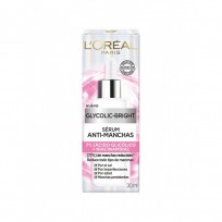 LOREAL GLYCOLIC BRIGHT SERUM X30 ML 