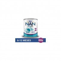 NAN 2 OPTIPRO FORMULA INFANTIL POLVO CON HMO LATA X 800 G