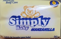 SIMPLY BABY JABON X90G. MANZANILLA
