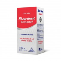 FLUORDENT SEMANAL COLUTORIO PREVENCION CARIES X50ML