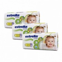 Estrella Pack x 8 Paquete de Pañales