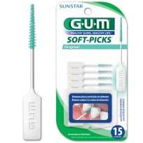 GUM 632 PALILLOS INTERDENTALES X15 GOMA