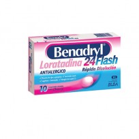 BENADRYL 24 FLASH COMP X 10