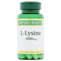 NATURES BOUNTY LYSINE X1000MG 