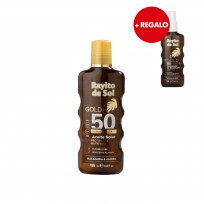 RAYITO DE SOL F.50 X195 ACEITE BRONCEANTE