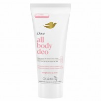 DOVE ALL BODY DEO EN CREMA RASPBERRY & ROSE X75G.