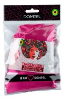 DOMPEL GORRO DE SATEN ROSA OSCURO