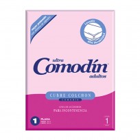 COMODIN CUBRE COLCHON 1 PLAZAS