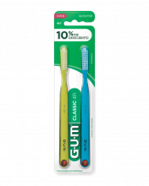 GUM 411 CEPILLO DENTAL X2 SUAVE   