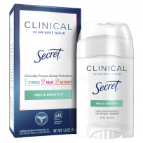 SECRET BARRA CLINICAL FREE X45G