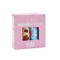 PURA SOAP BALSAMO LABIAL DUO CHICLE + CHOCOLATE