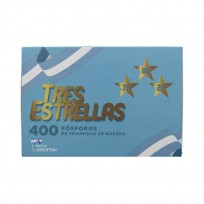 TRES ESTRELLAS FOSFOROS X400U.