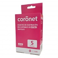 CORONET GUANTES NITRILO X10 S 