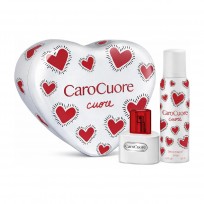 CARO CUORE CUORE LATA CORAZON EDT X60ML + DEO