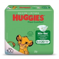 HUGGIES FLEXI COMFORT X20 G   