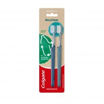 COLGATE CEPILLO RECYCLEAN 2X1 SUAVE