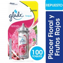 GLADE TOQUE PLACER FLORAL Y FRUTOS ROJOS REPUESTO