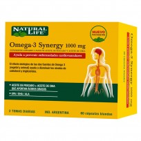 NATURAL LIFE X60 OMEGA3 SYNERG