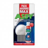 ASSY PACK AHORRO MAX LOCION-PEINE PIOJOS