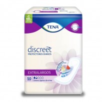 TENA DISCREET PROTECTORES DIARIOS X50 EXTRA LARGOS