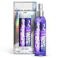 KARINA RABOLINI BODY SPLASH BLUE BLACK LIGHT X200