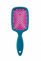 DOMPEL CEPILLO FAVO CUADRADO VERDE Y PINK