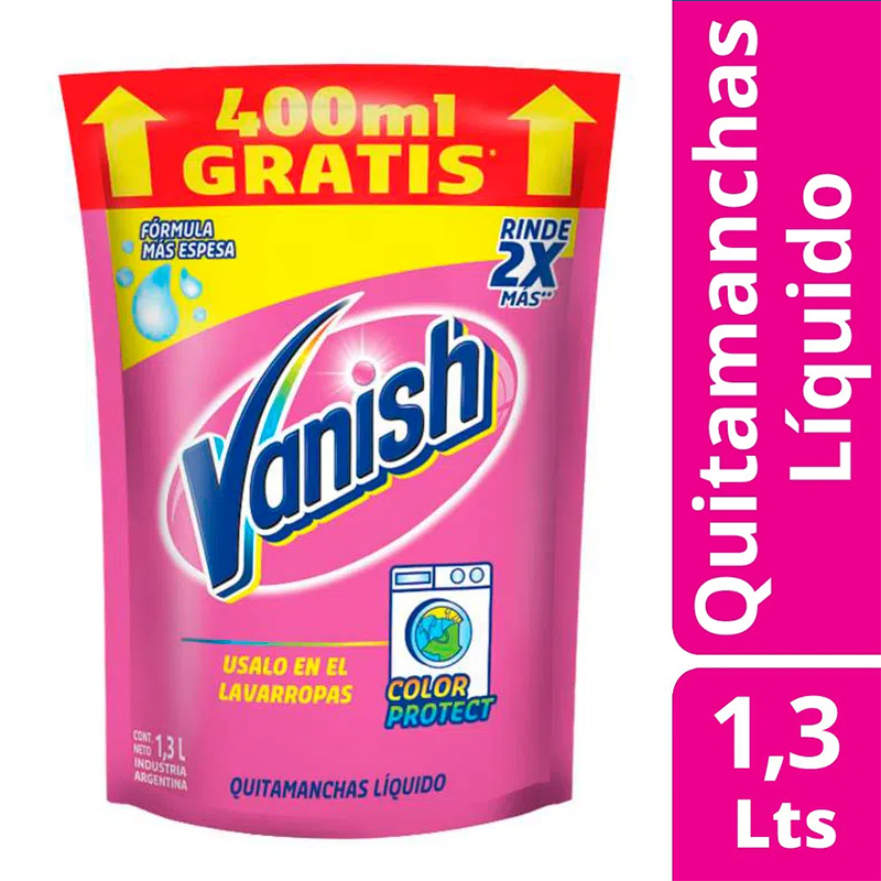 VANISH QUITAMANCHAS X1.3L.ROSA DOYP. . Tienda Online Anika Farmacia y  Perfumería