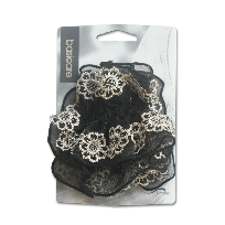 BASICARE SCRUNCHY GRANDE NEGRO