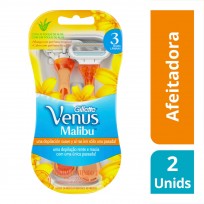 GILLETTE VENUS MALIBU MAQUINA AFEITAR X2