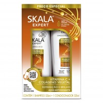 SKALA KIT SHAMPOO + ACONDICIONADOR VITAMINA + COLAGENO