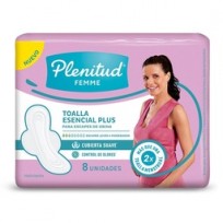 PLENITUD FEMME TOALLA X8U ESENCIAL CON ALAS