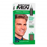 JUST FOR MEN LOCION CASTAÑO CLARO