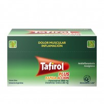 TAFIROL PLUS RAPIDA ACCION 30 BLISTERS X 8 CAPS BLANDAS