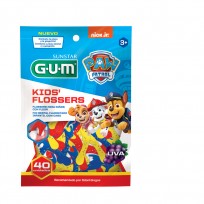 GUM FLOSSERS KIDS X40 PAW PATROL