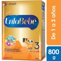 Enfabebe Premium 3 (1 A 3 Años) X800 Gramos 6 unidades
