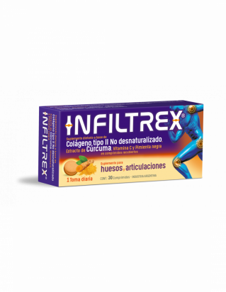 INFILTREX X 30 COMPRIMIDOS . Tienda Online Anika Farmacia y Perfumería