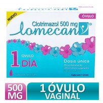 LOMECAN OVULOS VAGINALES X 1