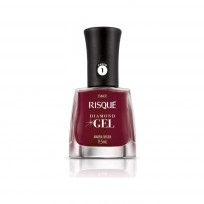 RISQUE ESMALTE GEL AMORA NEGRA