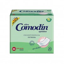 COMODIN APOSITO INCONTINENCIA EXTREMA X20