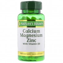 NATURES BOUNTY CALCIO MAGNESIO ZING X100 COMPRIMIDOS