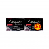 ASEPXIA JABON CARBON 2X1 PACK 