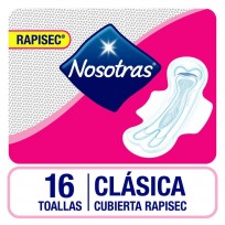NOSOTRAS TOALLITAS X16 CLASICA RAPISEC