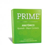 PRIME PRESERVATIVO ANATOMICO X 3