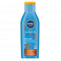 NIVEA SUN F30 X200 EFECTO DUAL PROTECT & BRONZE