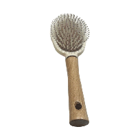 DISWALD CEPILLO PELO CON MANGO DE MADERA